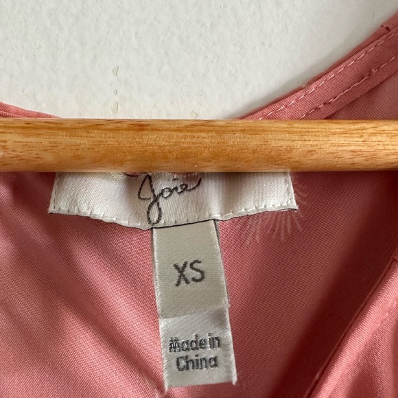 Joie Pink Kiss Arryn Printed Voile Designer Mini Dress Size XS EUC - Picture 5 of 8